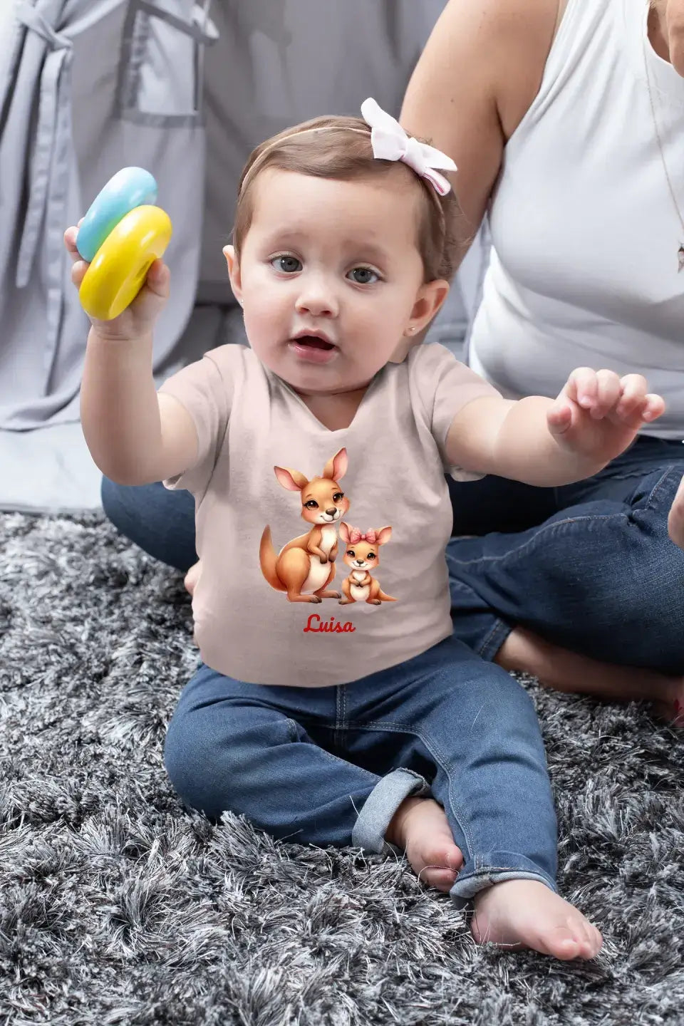 Eco-friendly Baby T-Shirt aus 100 % Baumwolle, Mama & Baby, NB-18 M