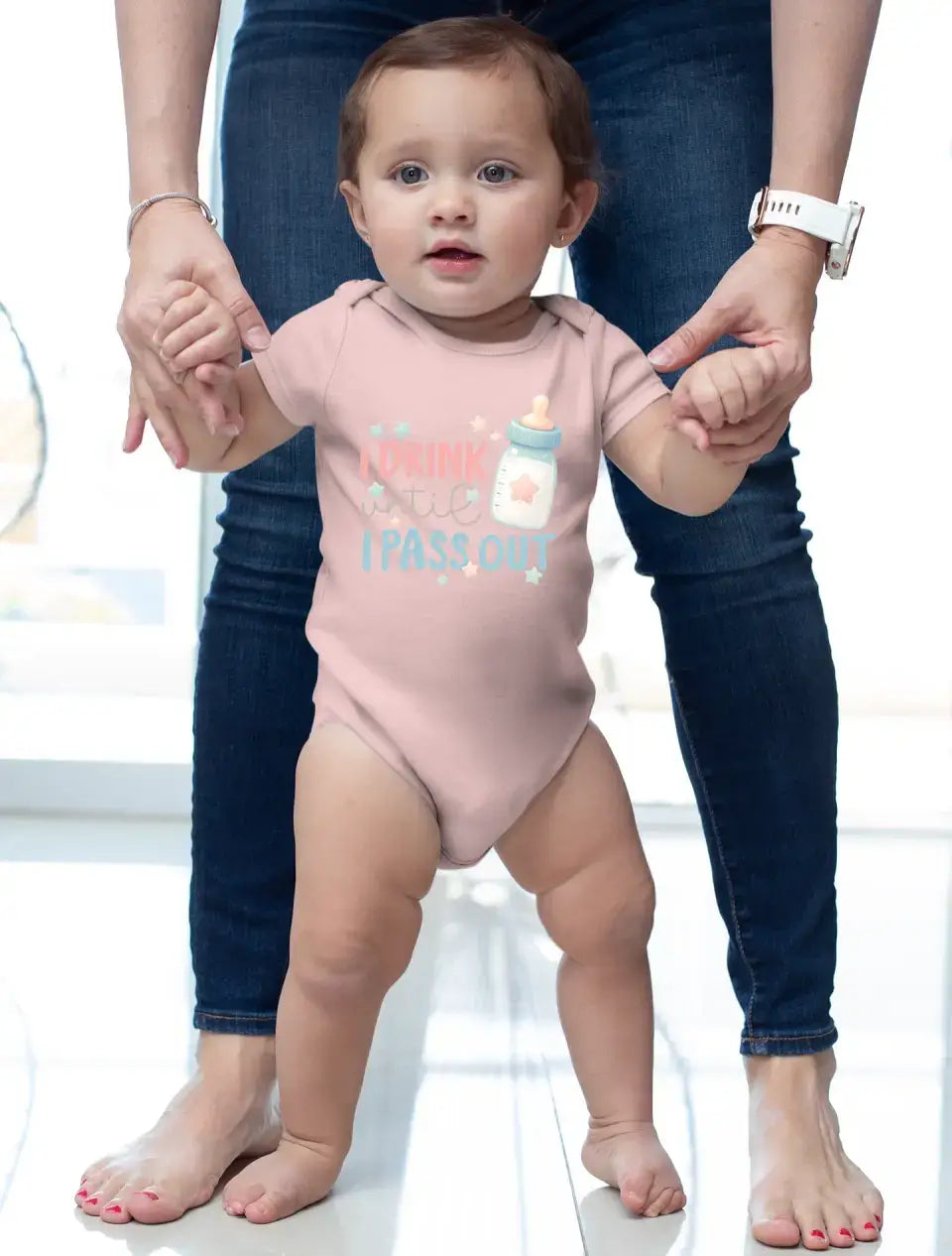 Eco-friendly Baby Bodysuit, kurz, aus 100 % Baumwolle, Baby Style, NB-18 M